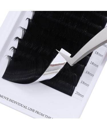 Professional Classic 1:1 Eyelash Extensions - 0.05mm CC Curl Mix (15-20mm) - Natural Black Volume Lashes for International Shipping - Buy Online on SooperMarket.com
