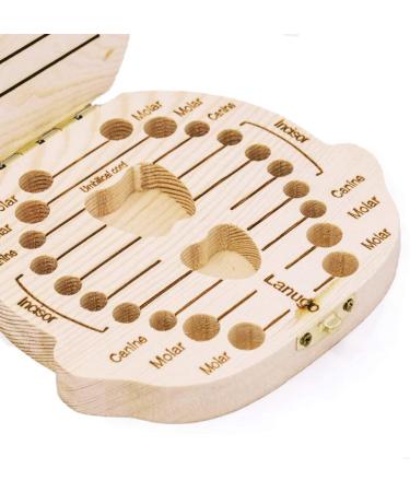 OYEFLY Baby Tooth Box - Cute Children's Tooth Container for Kids Deciduous Teeth Collection (Boy) - Buy Online on SooperMarket.com