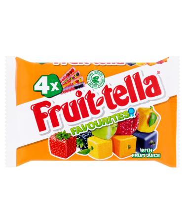 Fruittella Favourites 4 x 41 g