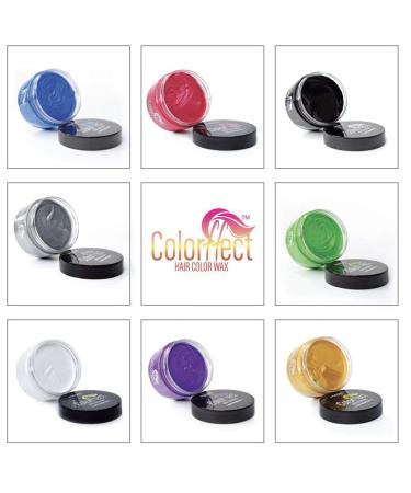Magic Collection Colorffect Hair Color Wax (Purple) - Vibrant Hair Color for All Hair Types | International Shipping Available - Buy Online on SooperMarket.com