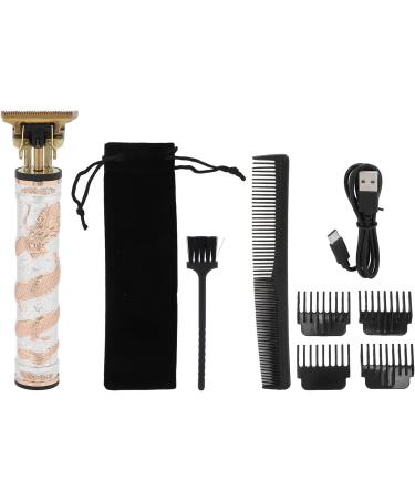 Hair Clipper Hair Clipper for Home Low Noise Electric Hair Clipper Easy to Operate Hair Clipper for Home by Yourself for Gift (White Gold) - Buy Online on SooperMarket.com