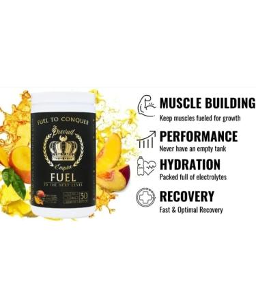 Prevail Empire Fuel EAA/BCAA and Electrolytes Branched Chain Amino Acids (Peach Mango) - Buy Online on SooperMarket.com