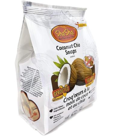 ShaSha Co. Coconut Chia Snap Cookie Bags - Buy Online on SooperMarket.com