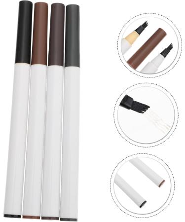 Angoily 8 Pcs Four Forked Eyebrow Pencil Miss Cosmetic Eyebrow Powder - Buy Online on SooperMarket.com