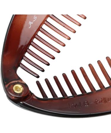zalati Banana Hair Clips Vintage Fish Shape Round Edges Clips Grip Slide ong Clamp for Hair Styling Tie - Buy Online on SooperMarket.com
