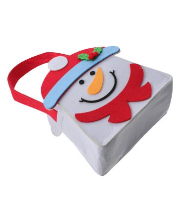 PRETYZOOM 1pc Christmas Candy Bag Candy Bags Christmas Party Bags Festive Themed Bag Cloth Bag Cartoon
