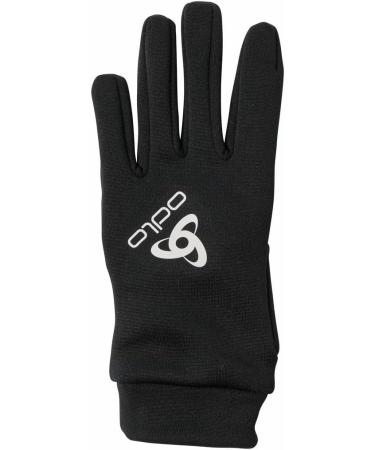 Odlo Unisex Stretchfleece Liner Gloves ECO M Black | Eco-Friendly International Shipping - Buy Online on SooperMarket.com
