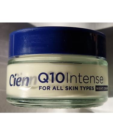 Cien Anti-Wrinkle Night Cream with Q10 Hyaluronic Acid & Vitamin E - 50ml | Anti-Aging Skincare for Youthful Skin - Buy Online on SooperMarket.com