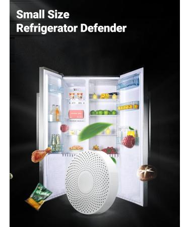 Mknzome Cat Litter Deodorizer - Intelligent Odor Eliminator 99% Deodorization Air Purifier for Cat Toilets & Small Surfaces - Buy Online on SooperMarket.com