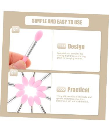 10pcs Lip Mask Spoon Set | Women s Makeup Brush Kit | Lipstick & Eyeshadow Applicators - Essential Cosmetic Tools - Buy Online on SooperMarket.com