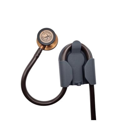 SIGHealth Stethecope Holder Designed for Durability and Comfrot Stethoscope Hip Holder for Waist Belt for Physicians Nurses MAs PAs and Students. (Lava Gray)