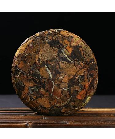 2021yr Shou Mei Aged White Tea Cake- Yunnan White Tea - 200g/7oz (5) - Buy Online on SooperMarket.com