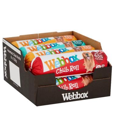 Webbox Chub Roll Assorted 8 x 720g Mixed