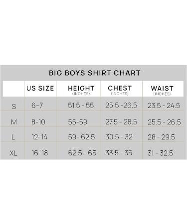5 Pack Youth Dry-Fit Moisture Wicking Active Athletic T-Shirt Set - Boys & Girls Large - Buy Online on SooperMarket.com