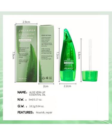 Long Lasting Aloe Vera Lip Gloss - Moisturizing Lip Balm for Dry Lips - Buy Online on SooperMarket.com