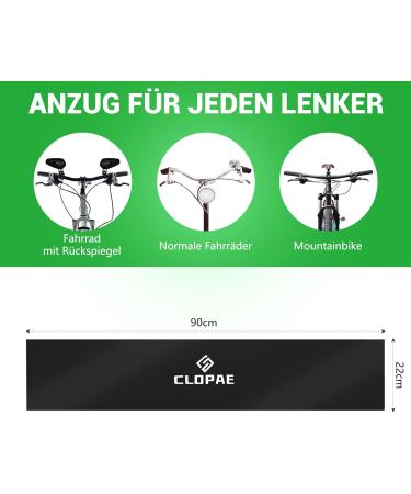 Clopae 2 Pack Lenant Protection Cover for Ebike | Waterproof Dustproof & Dirtproof Handlebar & Frame Protection with Zips & Velcro Fasteners - Ideal for International Shipping - Buy Online on SooperMarket.com