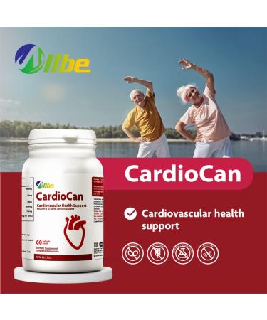 ALLBE CardioCan Softgels 1000mg Omega-3 Fish Oil & 30mg Alpha Lipoic Acid with Vitamin B6 B12 & Folate Supplement 2 Packs of 60 Heart Health Support & Antioxidant Servings(Per Serving:1 Capsule) 60 count (Pack of 2) - Buy Online on SooperMarket.com