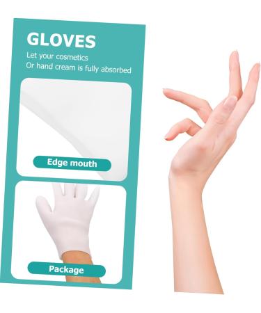 HAPINARY 1 Pair Moisturizing Gloves Womens Gloves Black Gloves Moisturizing Hand Gloves Essential Oil Glove Gloves Overnight Spa Gloves Cosmetics Gloves Dry Skin Care Gloves Dryness 21.5X11.5cm - Buy Online on SooperMarket.com