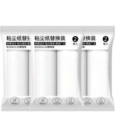 Portable Lint Rollers for Pet Hair - 60 Sheets 1 Handle + 13 Refills - Ideal for Dog & Cat Fur Removal | Eco-Friendly Green Design - Buy Online on SooperMarket.com