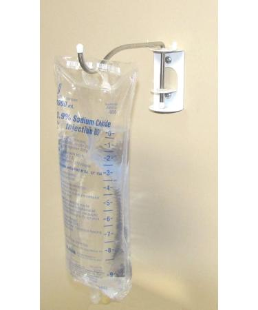 Pivoting Wall Mount IV Hook for Easy Installation - Buy Online on SooperMarket.com