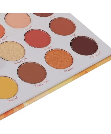 Makeup Palette Warm Tone Colors 12 Colors Eyeshadow Plattet for Wedding Party Office - Buy Online on SooperMarket.com