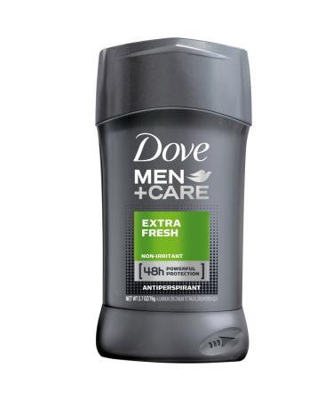Dove Men + Care 48 Hour Antiperspirant Stick, Extra Fresh, 2.7 Ounces, Pack of 6 Fresh 2.7 Ounce (Pack of 6)