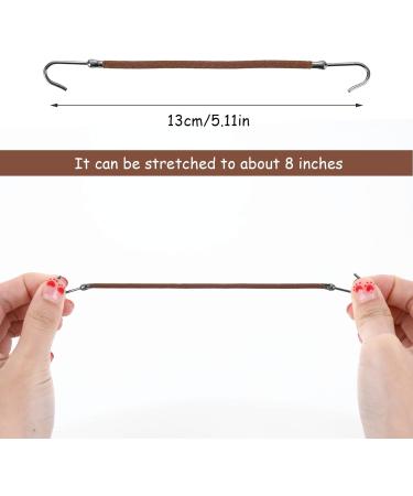 Sibba 36 Pieces Elastic Hook Hair Ties - Styling Ponytail Holders for All Hair Types - Buy Online on SooperMarket.com