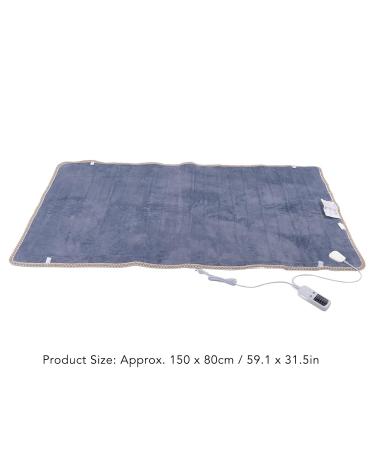 Electric Heating Blanket - Soft Flannel Fast Heating Auto Shut-Off EU Plug 220V for Ultimate Comfort - Buy Online on SooperMarket.com
