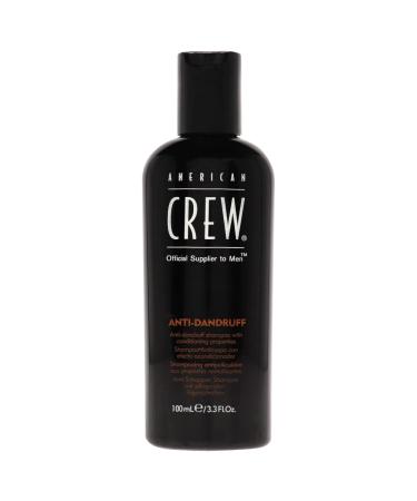 Men's Shampoo by American  Crew  Anti-Dandruff Shampoo  3.3 Fl Oz 3.3 Fl Oz (Pack of 1)