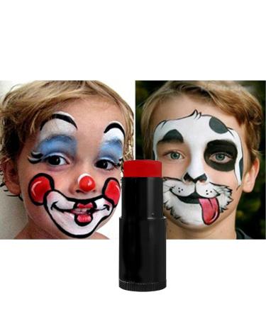 2Pcs Red Green Face Body Paint Stick Cream for Halloween Cosplay - Waterproof and Hypoallergenic - Buy Online on SooperMarket.com