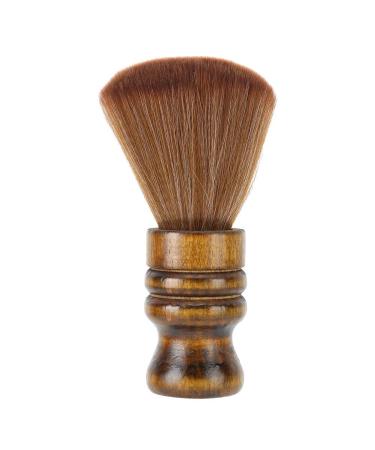 Face Duster Brush Barber Brush Broken Hair Sweep Brush Hair Cutting Neck Duster Brush Neck Face Duster for Salon Stylist Barber Hairdressing Barber Natural Fiber Wooden Handle Cutting Kits
