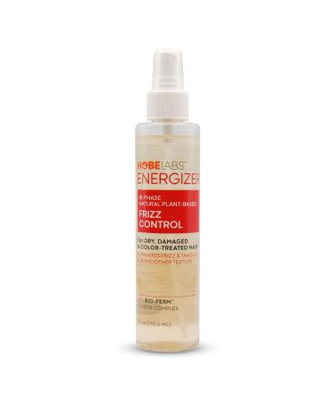 Hobe Labs Energizer Frizz Control 6 oz | Eliminate Frizz and Tangles | Help Smooth Shine and Soften Hair | Plant Based Ingredients