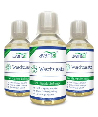 avantal Anti-mite detergent additive | 3 x 300ml pack of three