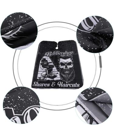 FILFEEL Water Resistant Nylon Barber Cape Premium Hair Styling Cape for Professionals | International Shipping Available - Buy Online on SooperMarket.com