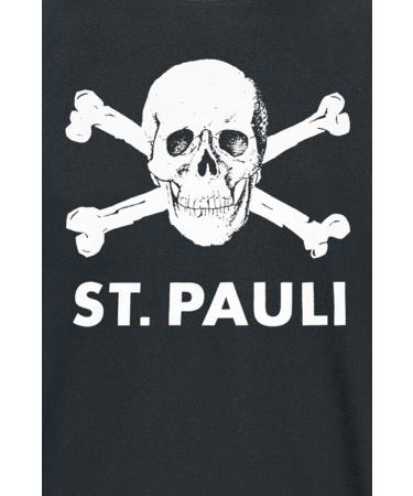 FC St. Pauli Skull Men's T-Shirt | XXL Black Fan Merch | Stylish Football Apparel - Buy Online on SooperMarket.com