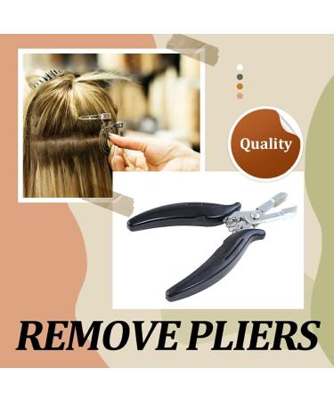 kawehiop Convenient And Practical Hair Extensions Pliers Made With Stainless Steel Easy To Stainless Hair Extension Pliers - Buy Online on SooperMarket.com