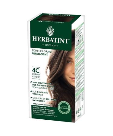 Buy Permanent Hair Color Gel 4C Ash Chestnut - Long-Lasting & Vibrant Color | Shop Internationally - Buy Online on SooperMarket.com