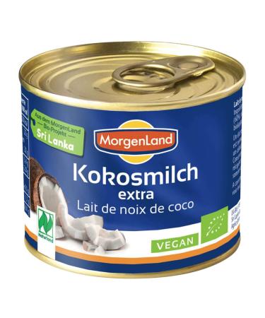 MorgenLand - Coconut milk extra - 200 ml - Pack of 12