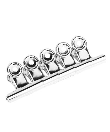 Nail Extension Clips - 5pcs Stainless Steel Silver C Curve Nail Art Accessories for Perfect Extensions - Buy Online on SooperMarket.com