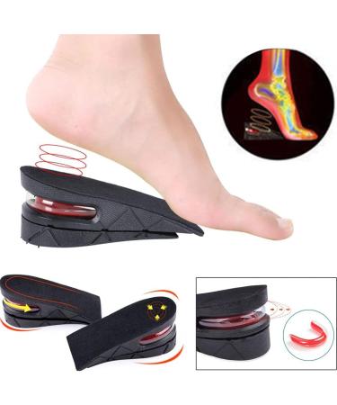 Height Increase Insole Pillow - Adjustable Shoe Heel Inserts for Men & Women | Quality 5mm Foot Pads - Buy Online on SooperMarket.com