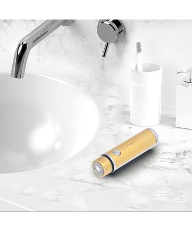 Mini USB Shaver Hypoallergenic Electric Shaver for Men (Gold) - Buy Online on SooperMarket.com