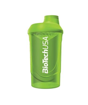 Biotechusa Wave Shaker |Shaker bottle |100% leak -proof |Improved mixing |Durable & safe |Easy to use & clean 600 ml green green 700 ml