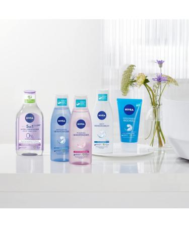 Nivea Micellair 5 in 1 Micelle Water for Sensitive Skin | 100ml | Perfume-Free Facial Toner | 6 Pack | International Shipping Available - Buy Online on SooperMarket.com