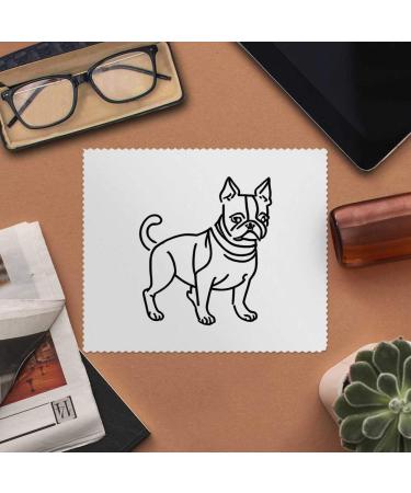 Buy Boston Terrier Dog Microfiber Cleaning Cloths - 2 Pack | International Shipping Available - Buy Online on SooperMarket.com