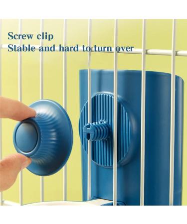 Rabbit Water Bottle 600ml/21oz Guinea Pig Water Bottle Non Drip Rabbit Water Feeder Free Standing Small Animal Water Bottle for Dog Cat Guinea Pig Rabbit Hamster and the Other Small Animals(Blue) - Buy Online on SooperMarket.com