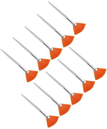 Exquisite Soft and Elastic Fan-Shaped Comfortable Facial Mask Brushes Facial Mask Applicator Brushes for DIY Facial Masks Beauty Salons - Buy Online on SooperMarket.com