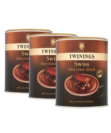 Chocolate Drink Bundle Containing Twinings Swiss Chocolate Drink 350g (3 pack)