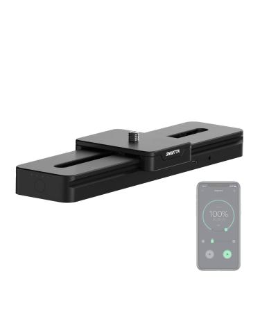 Smartta SliderMini 2 Motorized Camera Slider. Ultra Smooth & Portable. App or Manual Button Control. Video/Time Lapses/Stop Motion/Loop Mode/Curve Mode. 20cm/8 Travel Length. Loading up to 33LB.