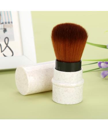 Buy Short Marbling Foundation Brush | Makeup Brushes with Stretchable Handle | Beige Blusher Powder Brush - International Shipping Available - Buy Online on SooperMarket.com