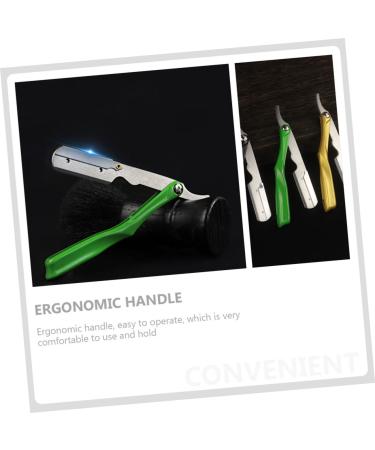 Beavorty Professional Barber Straight Razor - Stainless Steel Hair Cutting & Shaving Razor with Blades for Salons - Buy Online on SooperMarket.com
